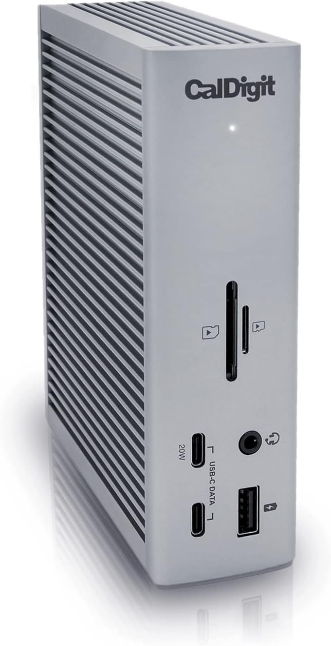 CalDigit TS4 Thunderbolt 4 Dock – 18 Ports of Extreme Connectivity (98W Charging)
