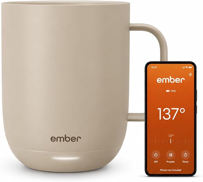 Ember Temperature Control Smart Mug 2 (14 oz, App-Controlled)