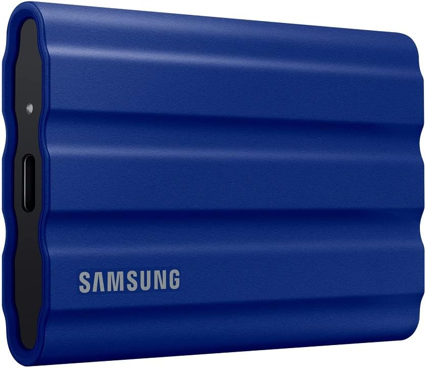 Samsung T7 Shield 2TB Rugged Portable SSD – Up to 1050MB/s