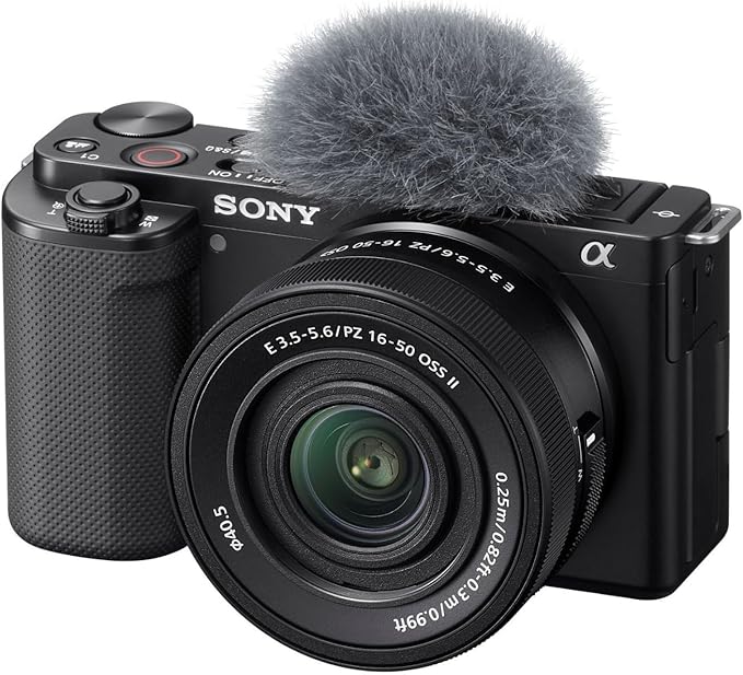 Sony Alpha ZV-E10 APS-C Interchangeable Lens Mirrorless Vlog Camera